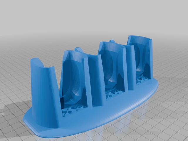 Insta360 Multiple Camera Stand 3D model thumbnail