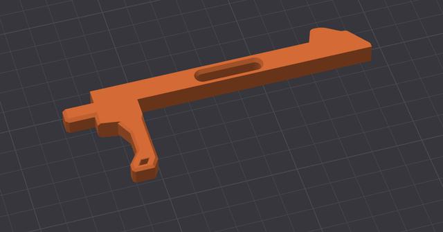 Torrent RS2 More Traditional Trigger 3D model thumbnail