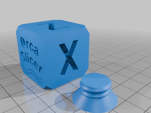 Orca Slicer Cat Cube 3D model thumbnail