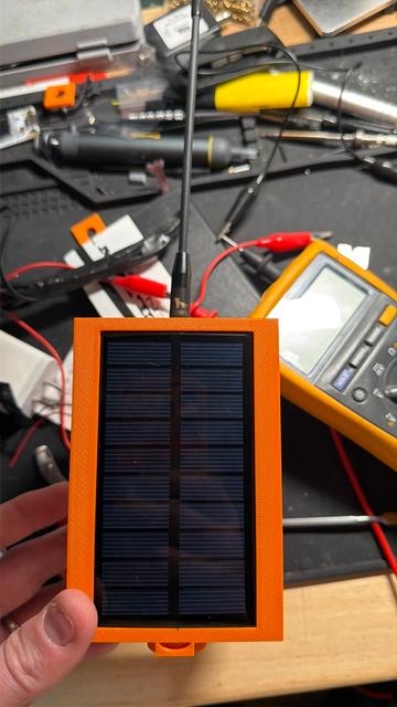 HELTEC V4 SOLAR NODE 3D model thumbnail