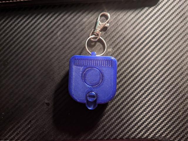 Keychain Case for Loop Earplugs 3D model thumbnail