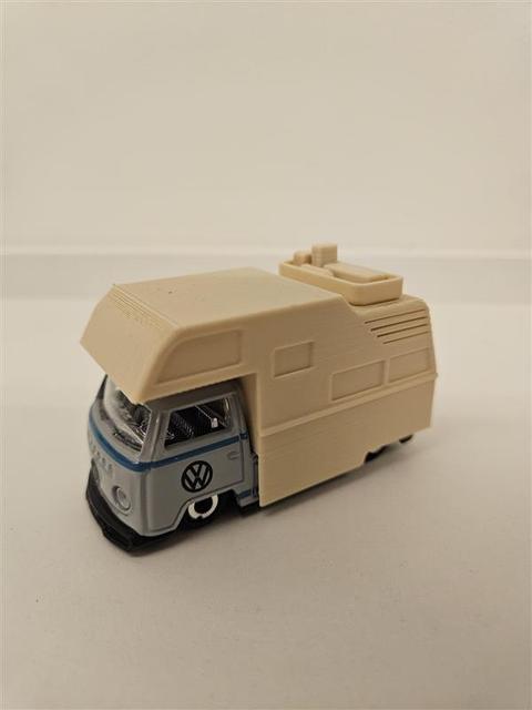 Volkswagen T2 Pickup - Kombi Safari / HotWheels 3D model thumbnail