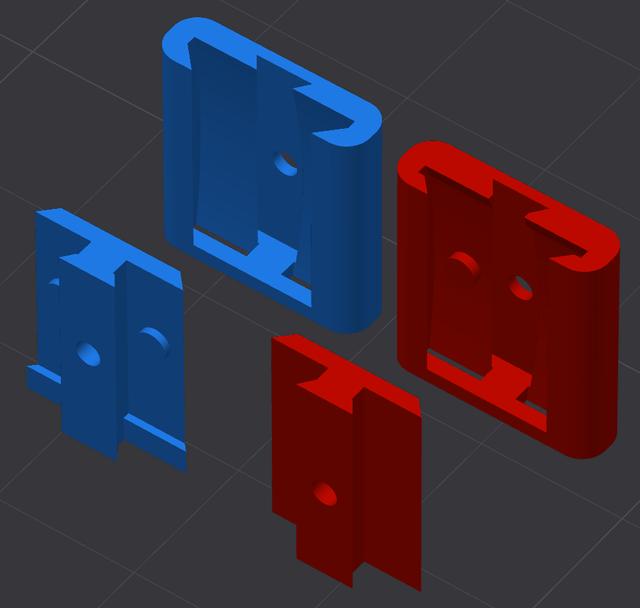 replacement clip for koss portapro wireless 2.0 3D model thumbnail