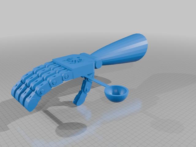 hand 3D model thumbnail