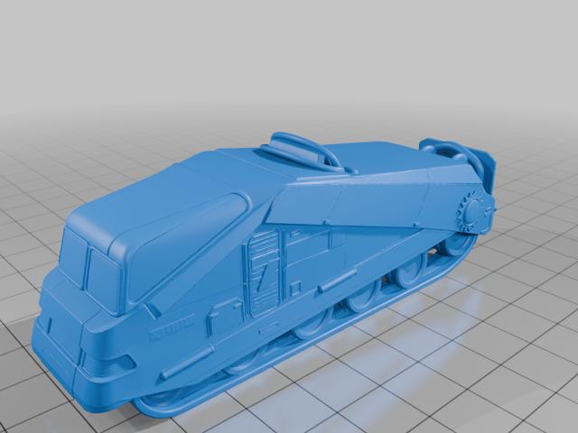 Argosy ATV 3D model thumbnail