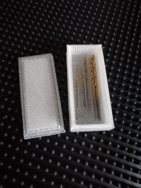 Small Drill Bit case 3D model thumbnail