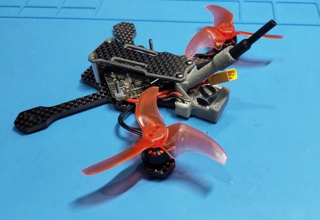 Kayoumini 2.5 (DJI O4 unit light) mounts set and others 3D model thumbnail