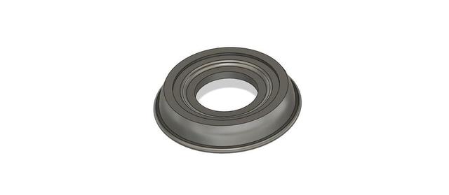 VAZ 2101 window lifter handle ring 3D model thumbnail