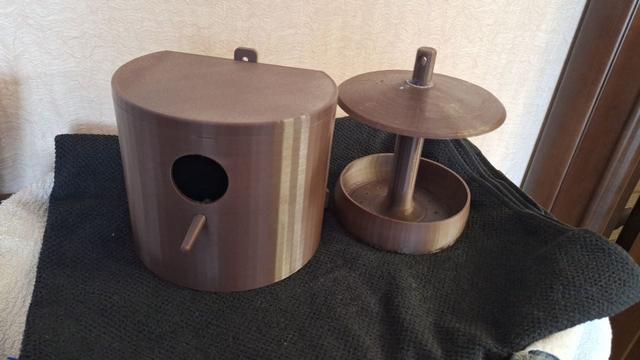 Bird home 3D model thumbnail