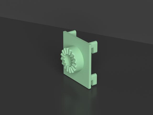 Multifunctional Arm - SKÅDIS Base 3D model thumbnail