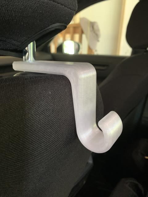 Remix of Car Seat Headrest Hook to fit Honda CRV Sport Hybrid 3D model thumbnail