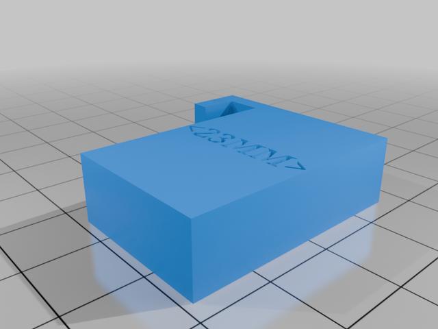 Vanagon t3 Shift Spacer 3D model thumbnail