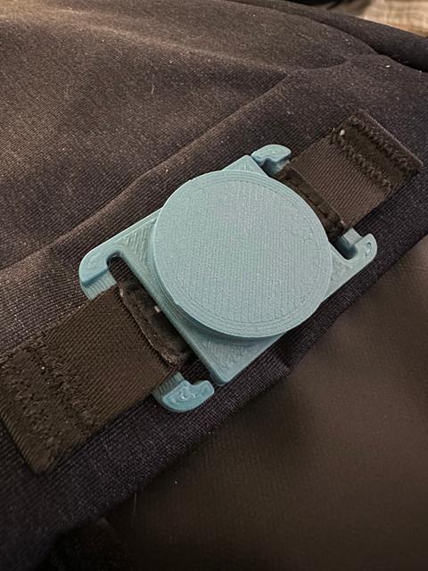 AirTag Case For Backpack, Camera Bag Strap or Pet Collar 3D model thumbnail