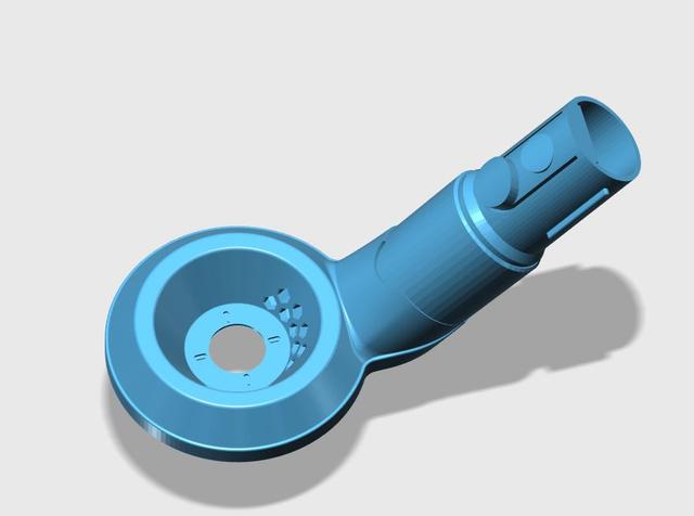 Dyson Drill Dust Collector V7 - V12 3D model thumbnail