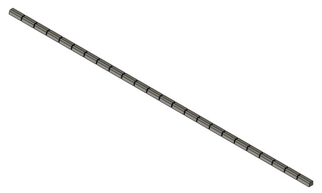 Randstein, Curbstone H0 3D model thumbnail