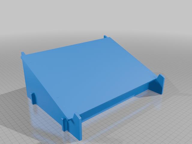 Tölvustandur 3D model thumbnail