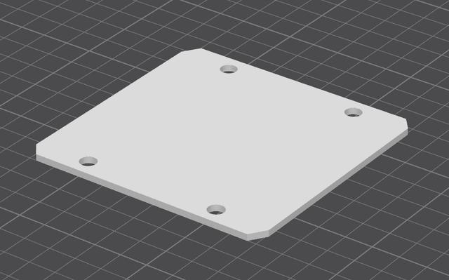 Board Spacer for openfreeskate v2 3D model thumbnail