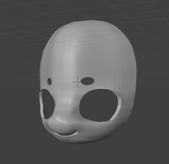 My Little Pony (mlp) kigurumi mask 3D model thumbnail