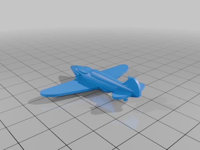 Improved LaGG-3 8-pack 3D model thumbnail