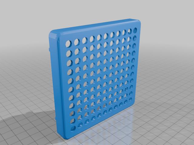 Filter Cover for Trash can (Naber) 3D model thumbnail