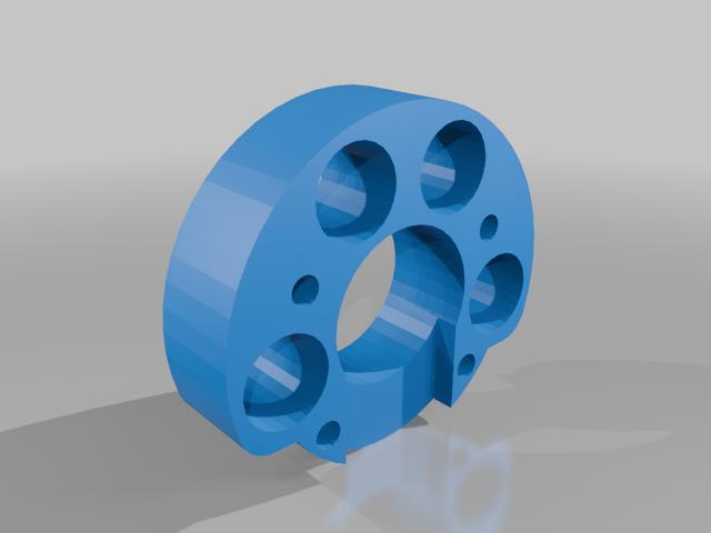 Redcat Apex Weight Hangers (1/4" Tungsten or Brass) 3D model thumbnail