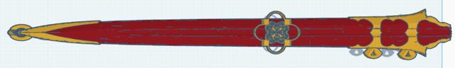 Eowyn Scabbard 3D model thumbnail