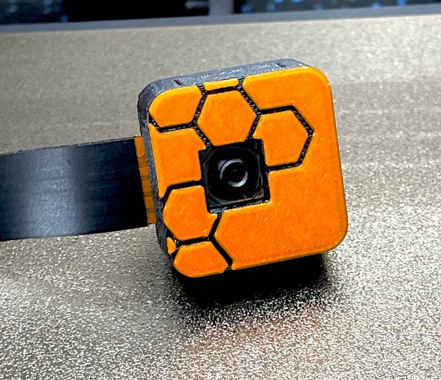 Raspberry Camera Module model 3 with a large aperture for autofocus. 3D model thumbnail