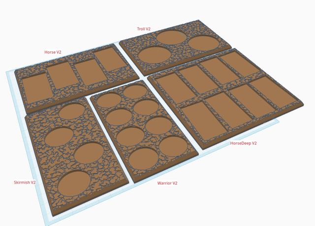 Midgard Sabot bases  3D model thumbnail
