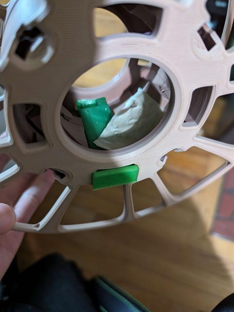 Lock for lockspool 3D model thumbnail
