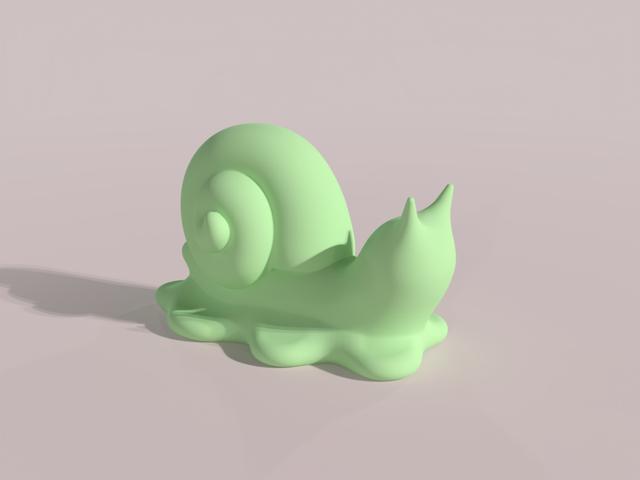 Snail  3D model thumbnail