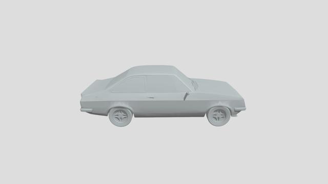Ford Escort Mk2 RS2000 for 3D-printing 3D model thumbnail