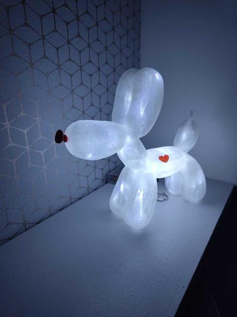 Balloon Dog - Light Up - Heart 3D model thumbnail