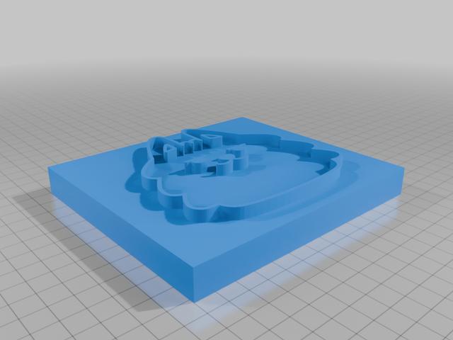 personaje txt 3D model thumbnail