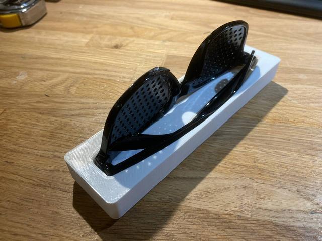 Gridfinity Glasses holder 3D model thumbnail