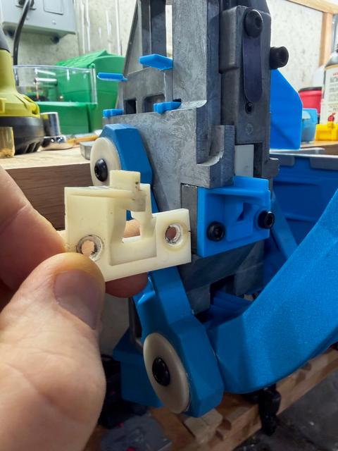 Dillon Square Deal Primer Arm Support (old design) 3D model thumbnail