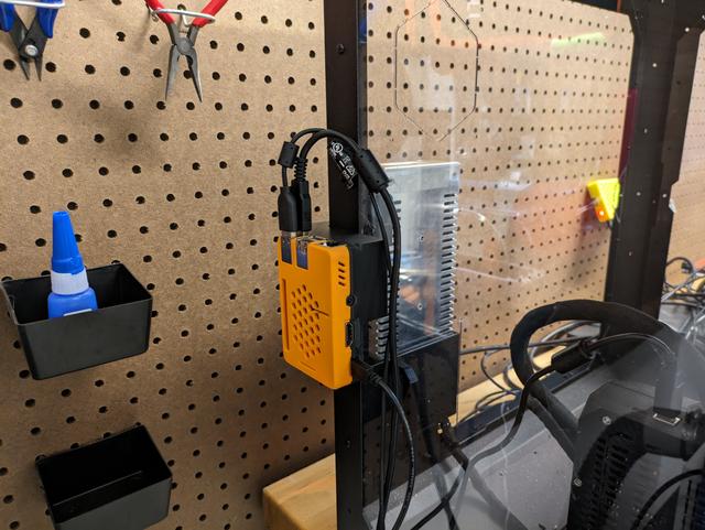 Prusa Original Enclosure Pi 3 Mount 3D model thumbnail
