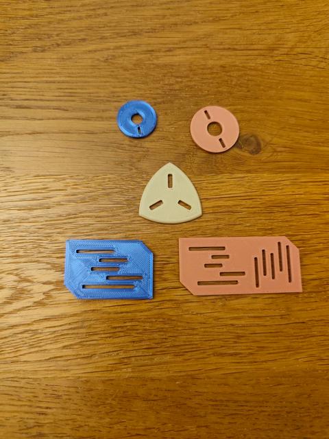 Custom coin set 3D model thumbnail