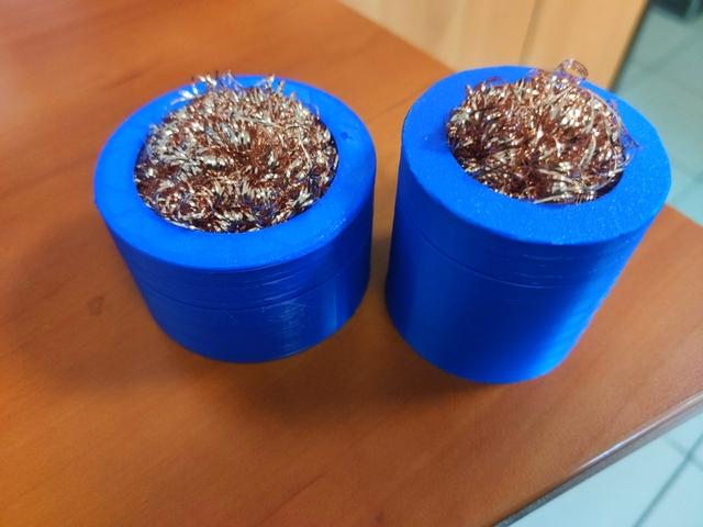 Soldering iron tip wipe box 3D model thumbnail