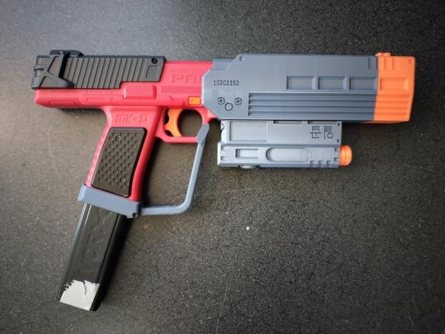 Halo ODST pistol kit for Dart Zone Pro mk 2 3D model thumbnail