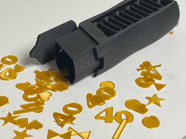 PIP Confetti Cannon 3D model thumbnail