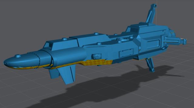 Venturer Light Cruiser  3D model thumbnail