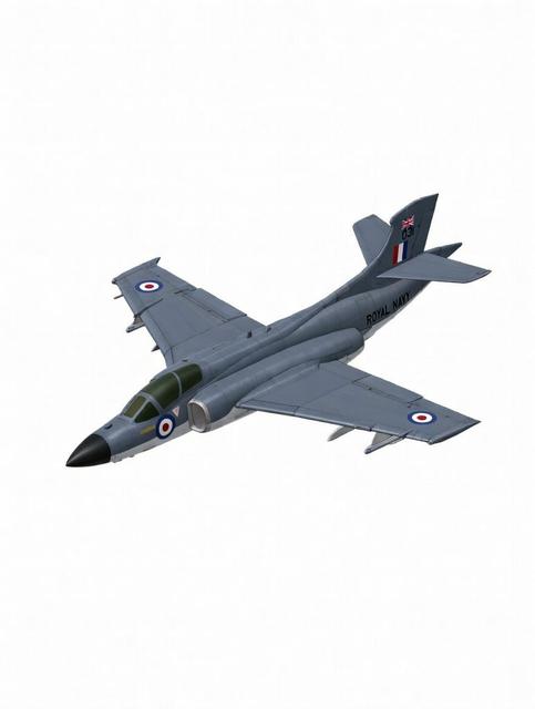 Blackburn Buccaneer 3D model thumbnail