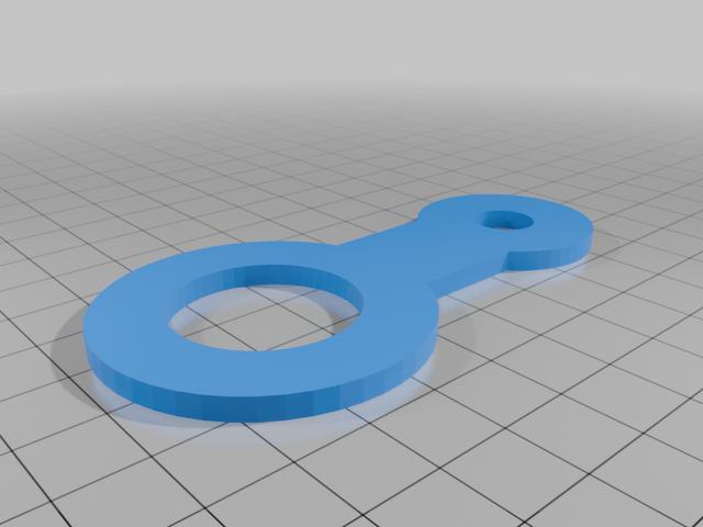 EZ-Set Garage Door Tube Retainer 3D model thumbnail