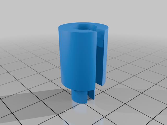 Clutch cable spacer 3D model thumbnail