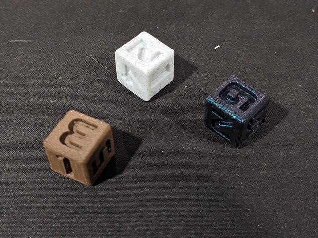 16mm Custom Ruinstars Dice 3D model thumbnail