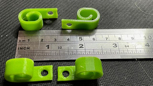 Small Cable Clip / Tidy 3D model thumbnail