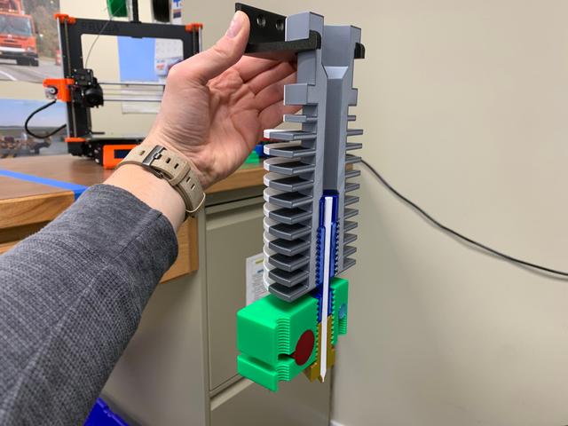 E3D V6 Model Holder 3D model thumbnail