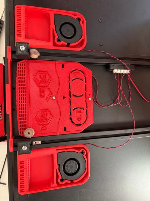 Single Fan Extension for Nevermore Voron - Troodon 3D model thumbnail