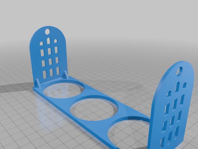 triple universal 3D model thumbnail