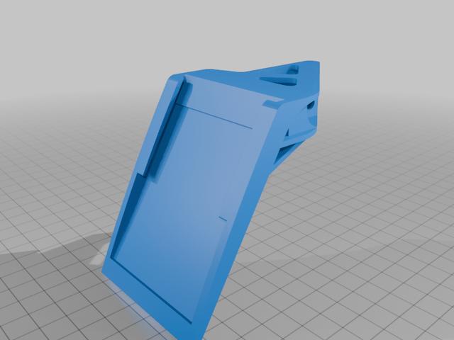 side mounted Lizence plate (segway maxg3) 3D model thumbnail